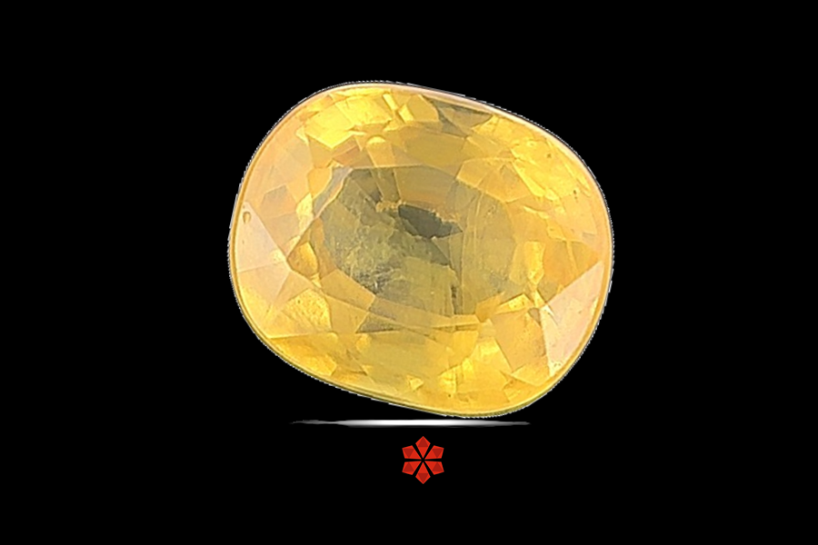 Yellow Sapphire (Pushparag) 8x6 MM 2.22 carats