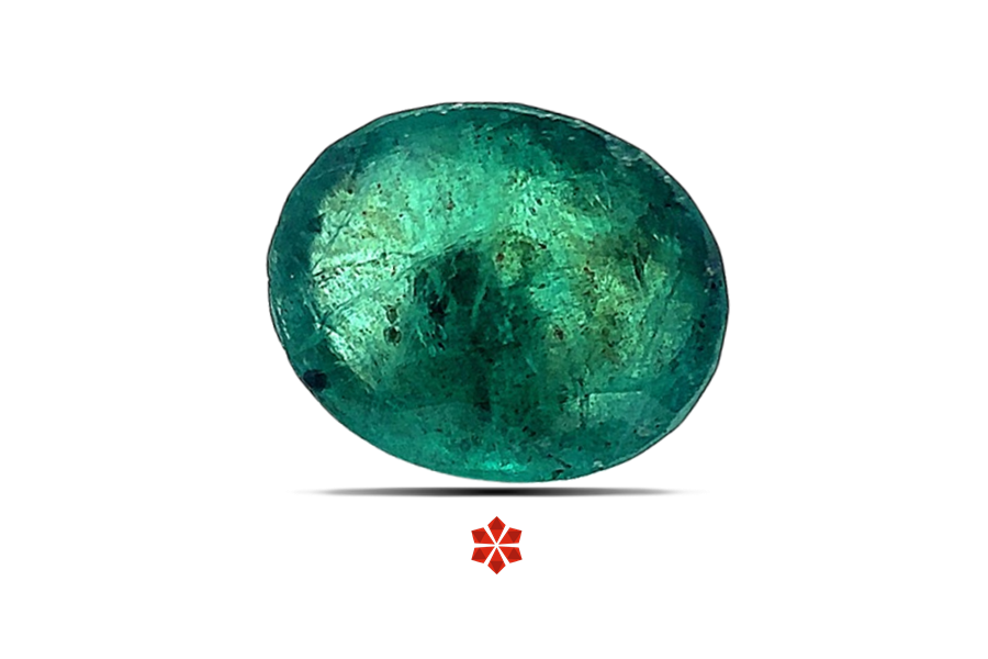 Emerald (Maragadham) 10x8 MM 3.49 carats