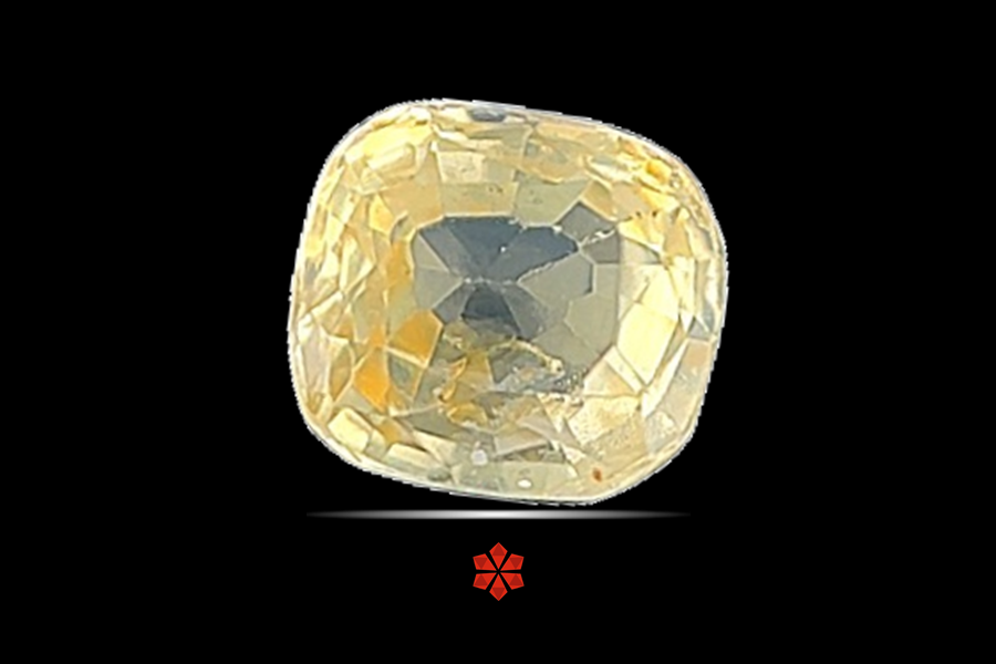 Yellow Sapphire (Pushparag) 5x5 MM 0.83 carats