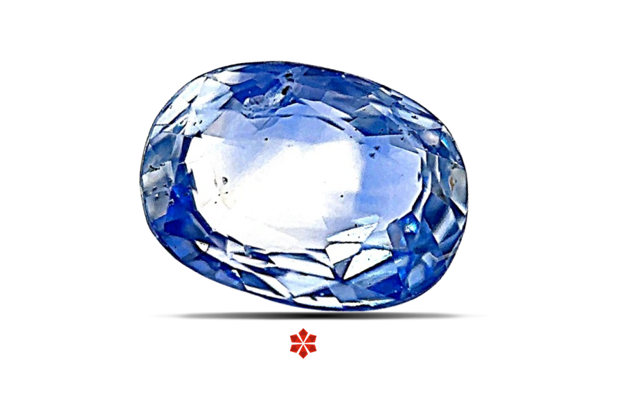 Blue Sapphire (Neelam) 8x6 MM 1.54 carats