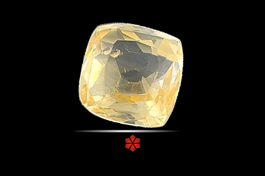 Yellow Sapphire (Pushparag) 6x6 MM 1.41 carats