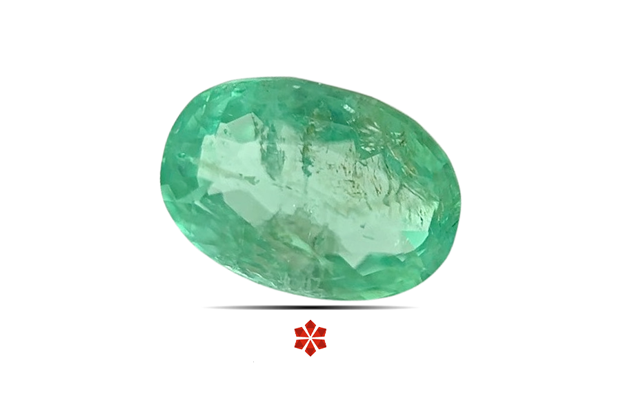 Emerald (Maragadham) 9x7 MM 2.04 carats