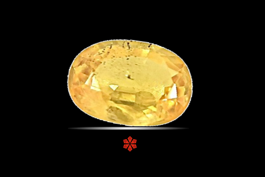 Yellow Sapphire (Pushparag) 7x5 MM 1.07 carats