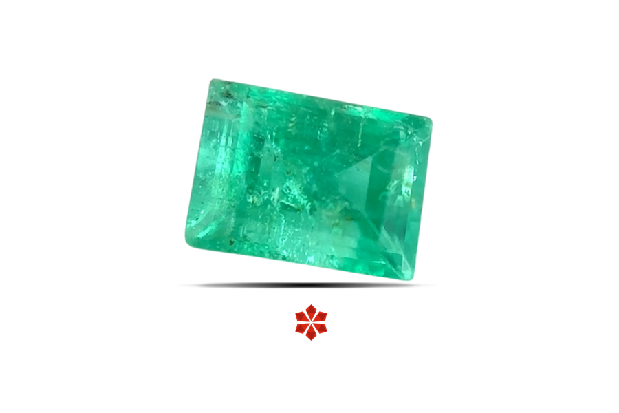 Emerald (Maragadham) 5x4 MM 0.49 carats