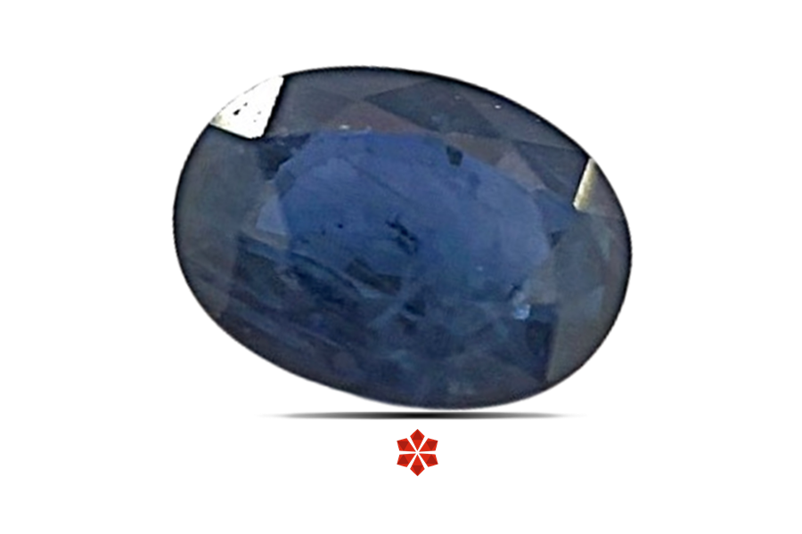 Blue Sapphire (Neelam) 8x6 MM 1.8 carats