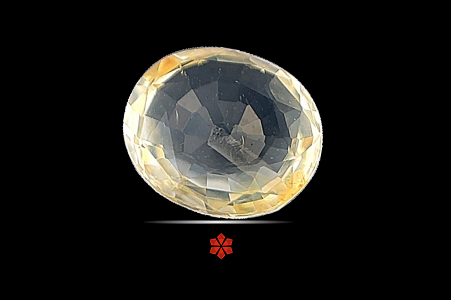 Yellow Sapphire (Pushparag) 9x7 MM 1.98 carats