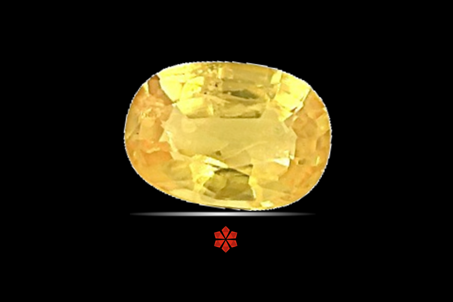 Yellow Sapphire (Pushparag) 7x5 MM 0.94 carats