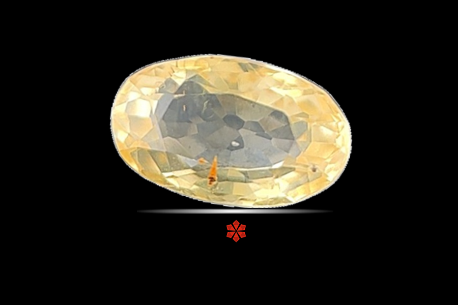 Yellow Sapphire (Pushparag) 7x5 MM 1.11 carats