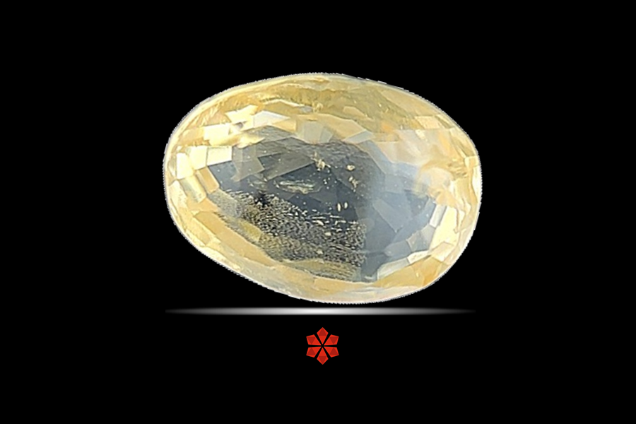 Yellow Sapphire (Pushparag) 9x6 MM 2.39 carats