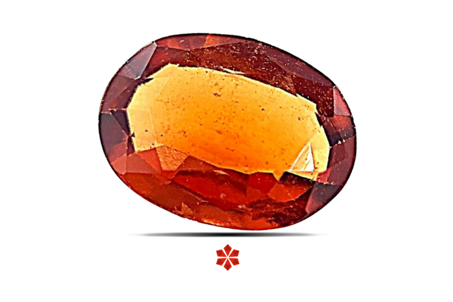 Hessonite (Gomed) 10x8 MM 2.27 carats