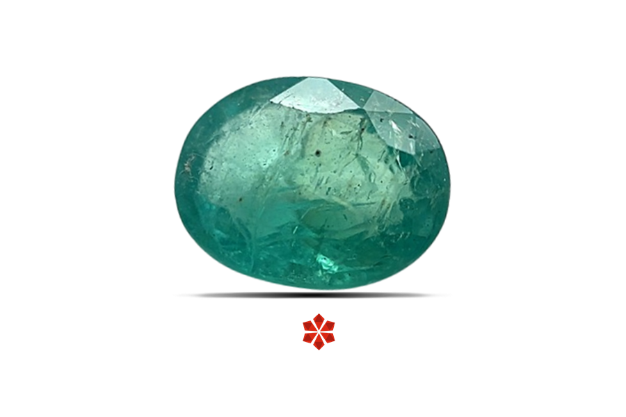 Emerald (Maragadham) 9x7 MM 1.87 carats