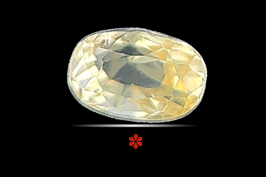 Yellow Sapphire (Pushparag) 6x4 MM 0.76 carats