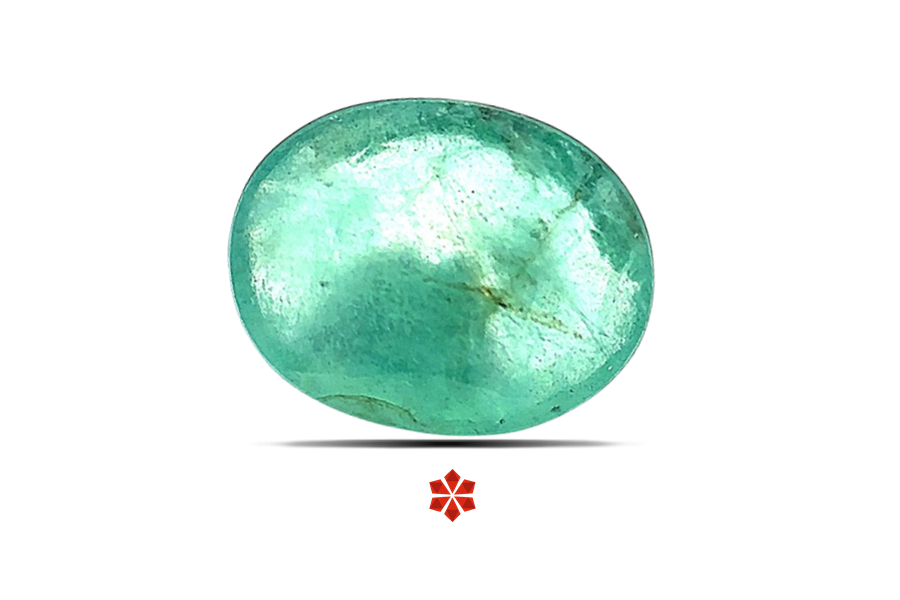 Emerald (Maragadham) 11x9 MM 3.19 carats