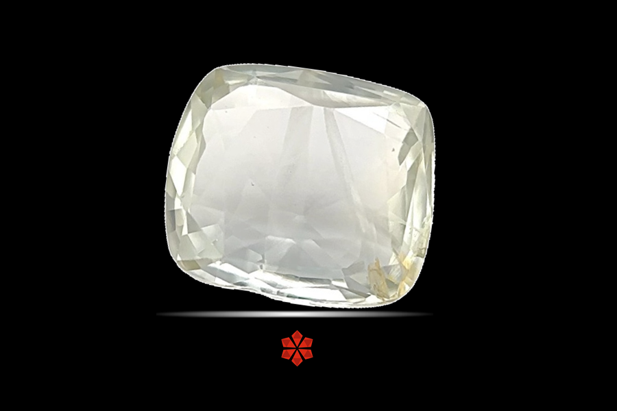 Yellow Sapphire (Pushparag) 9x8 MM 3.3 carats