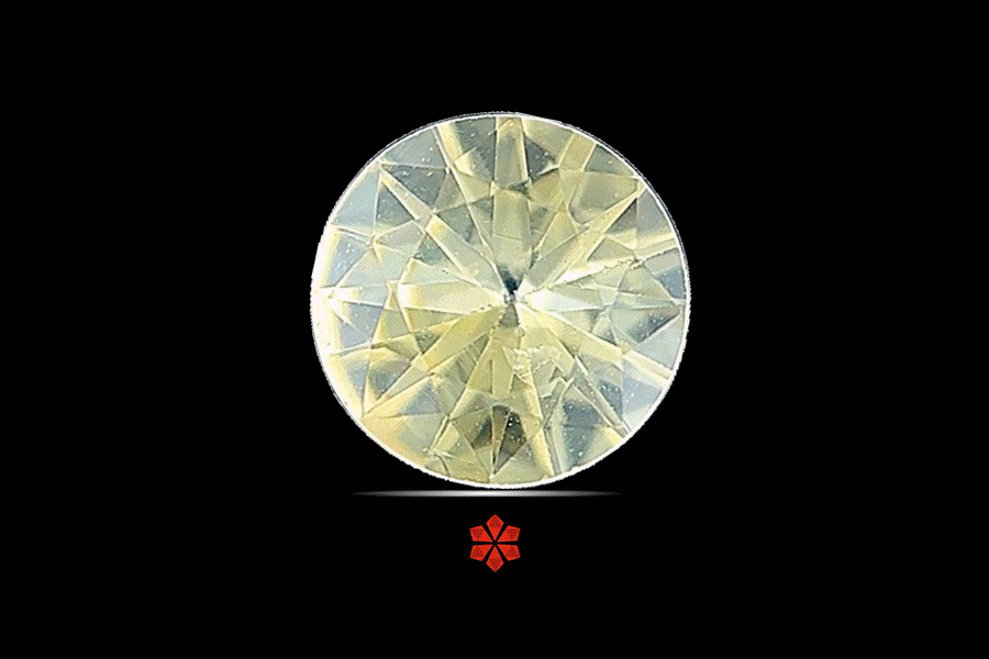 Yellow Sapphire (Pushparag) 6x6 MM 0.88 carats