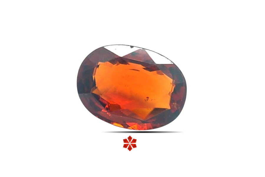 Hessonite (Gomed) 12x9 MM 3.92 carats