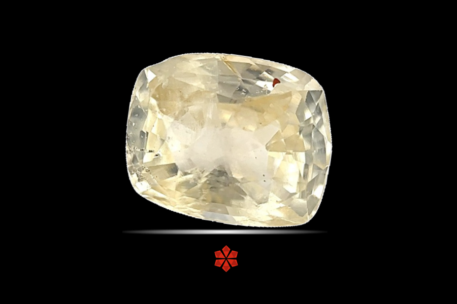 Yellow Sapphire (Pushparag) 9x7 MM 3.07 carats