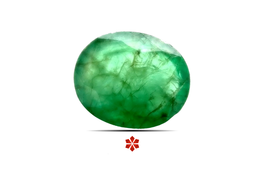 Emerald (Maragadham) 11x9 MM 3.08 carats