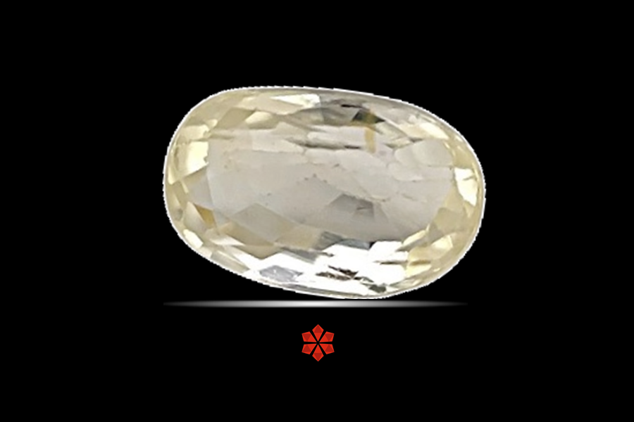 Yellow Sapphire (Pushparag) 8x5 MM 1.82 carats