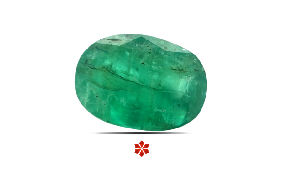 Emerald (Maragadham) 15x0 MM 6.61 carats