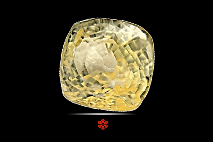 Yellow Sapphire (Pushparag) 7x7 MM 2.54 carats