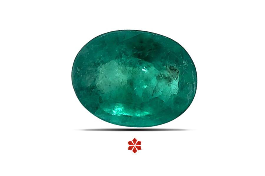 Emerald (Maragadham) 9x7 MM 1.75 carats