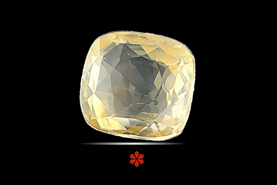 Yellow Sapphire (Pushparag) 7x7 MM 2.5 carats