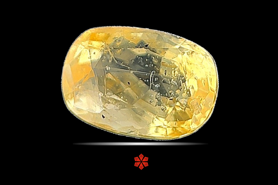 Yellow Sapphire (Pushparag) 8x6 MM 2.1 carats