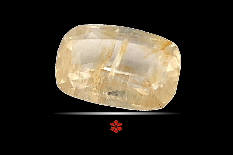 Yellow Sapphire (Pushparag) 10x7 MM 3.18 carats