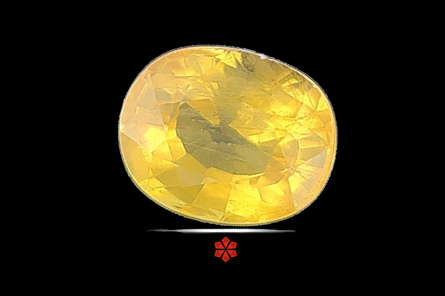 Yellow Sapphire (Pushparag) 8x6 MM 1.98 carats