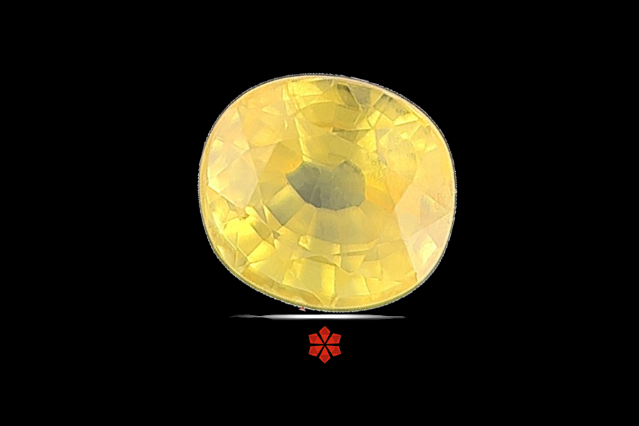 Yellow Sapphire (Pushparag) 7x7 MM 2.24 carats