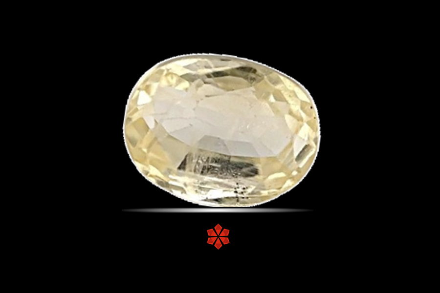 Yellow Sapphire (Pushparag) 8x6 MM 1.88 carats