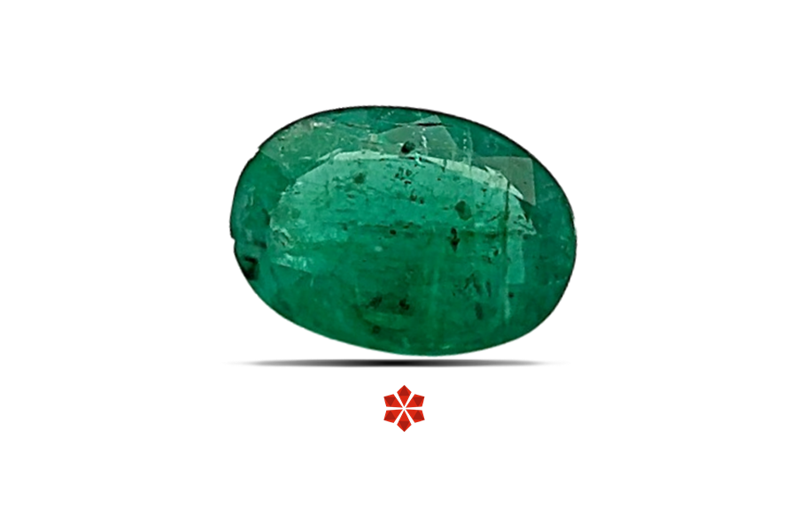 Emerald (Maragadham) 6x5 MM 0.5 carats