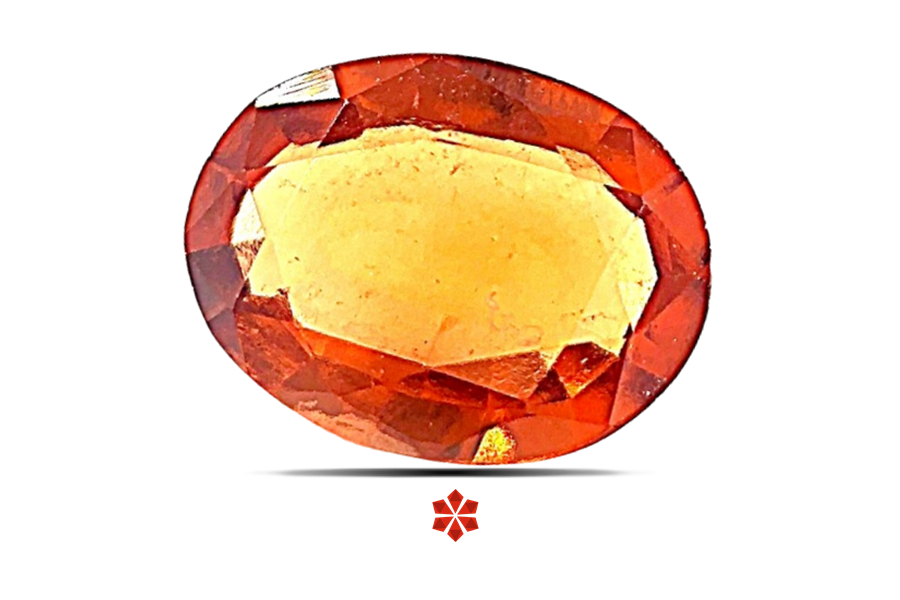 Hessonite (Gomed) 10x7 MM 1.86 carats