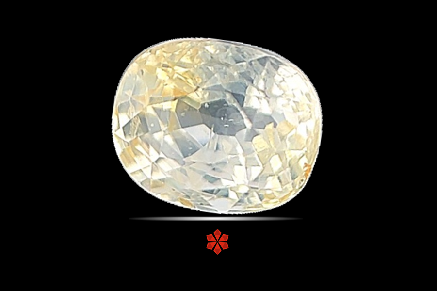 Yellow Sapphire (Pushparag) 8x6 MM 2.43 carats