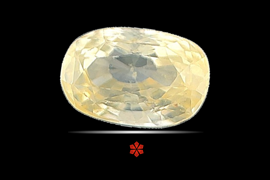 Yellow Sapphire (Pushparag) 9x6 MM 2.21 carats