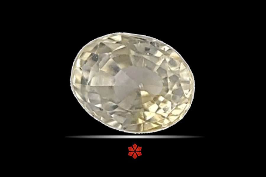 Yellow Sapphire (Pushparag) 6x5 MM 1.07 carats