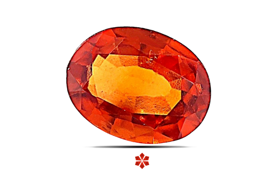 Hessonite (Gomed) 10x7 MM 2.47 carats