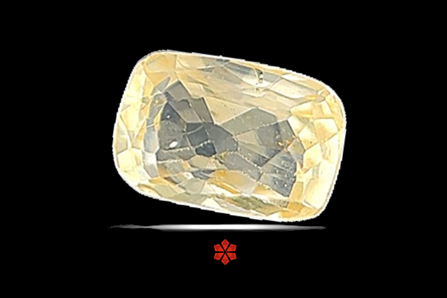 Yellow Sapphire (Pushparag) 7x4 MM 1.1 carats