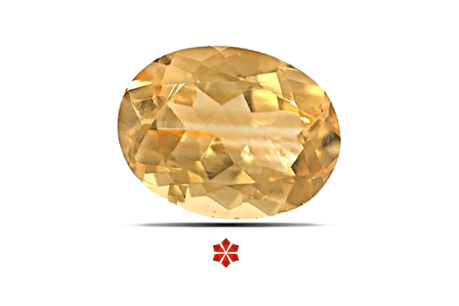 Citrine 8x6 MM 1.24 carats