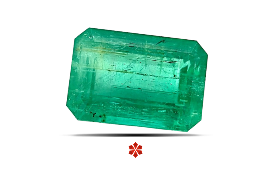 Emerald (Maragadham) 15x10 MM 9.33 carats