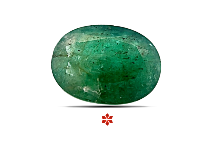 Emerald (Maragadham) 13x10 MM 5.07 carats