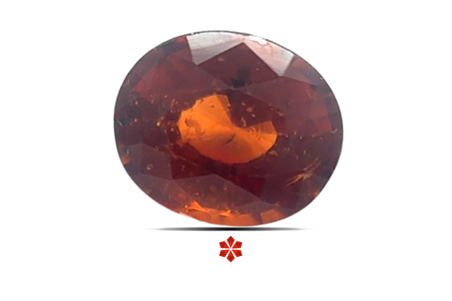 Hessonite (Gomed) 9x7 MM 2.4 carats