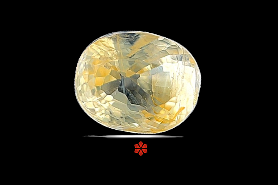 Yellow Sapphire (Pushparag) 7x6 MM 2.02 carats