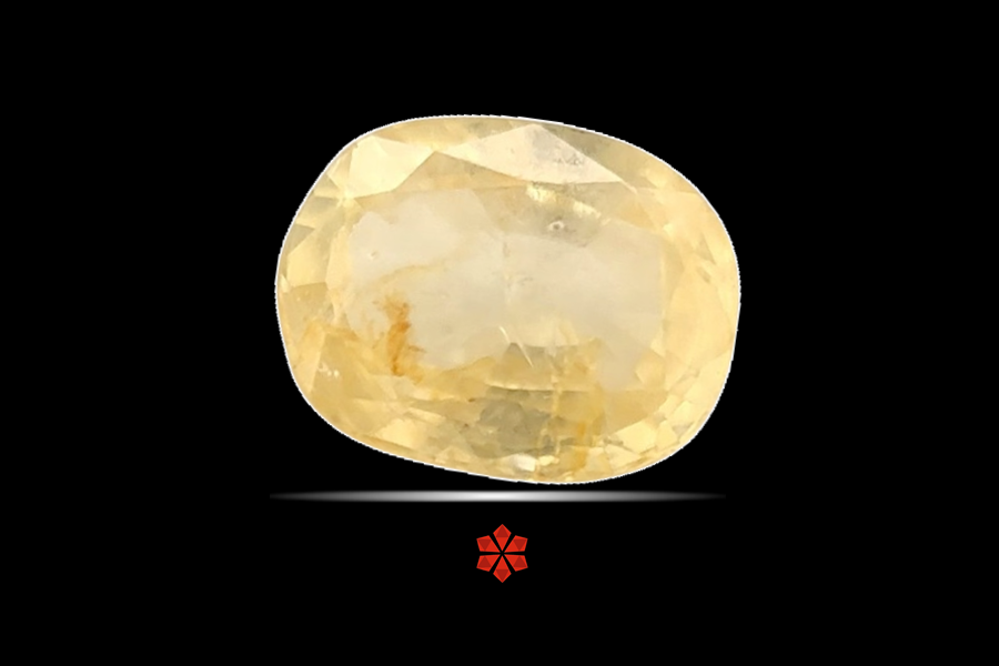 Yellow Sapphire (Pushparag) 9x7 MM 2.56 carats