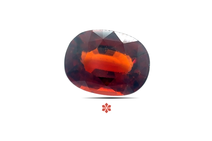 Hessonite (Gomed) 12x9 MM 4.74 carats