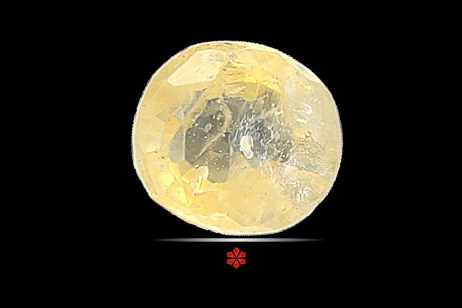 Yellow Sapphire (Pushparag) 8x8 MM 2.48 carats