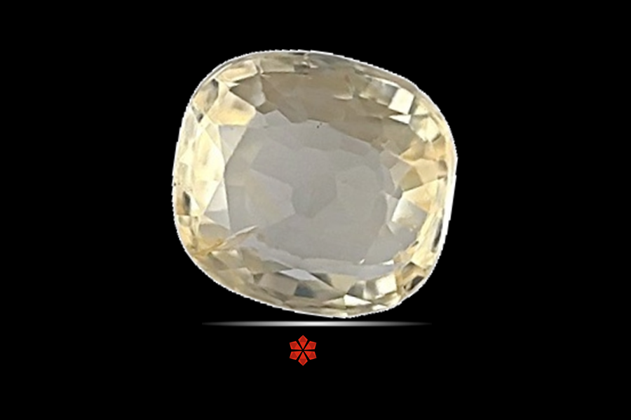 Yellow Sapphire (Pushparag) 6x6 MM 1.3 carats