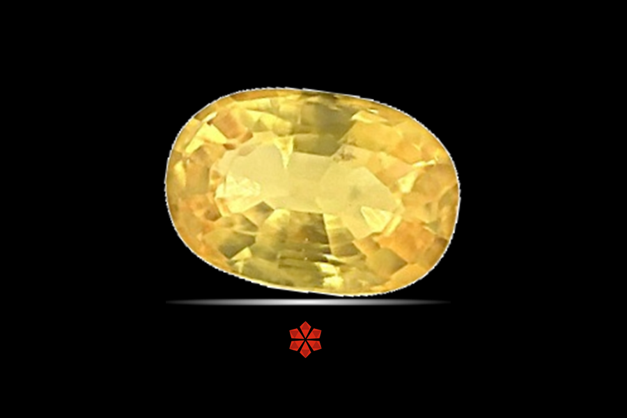 Yellow Sapphire (Pushparag) 7x5 MM 1.11 carats