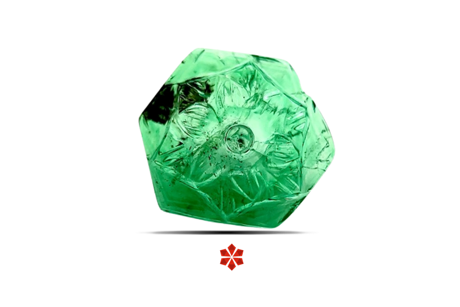 Emerald (Maragadham) 11x10 MM 3.08 carats